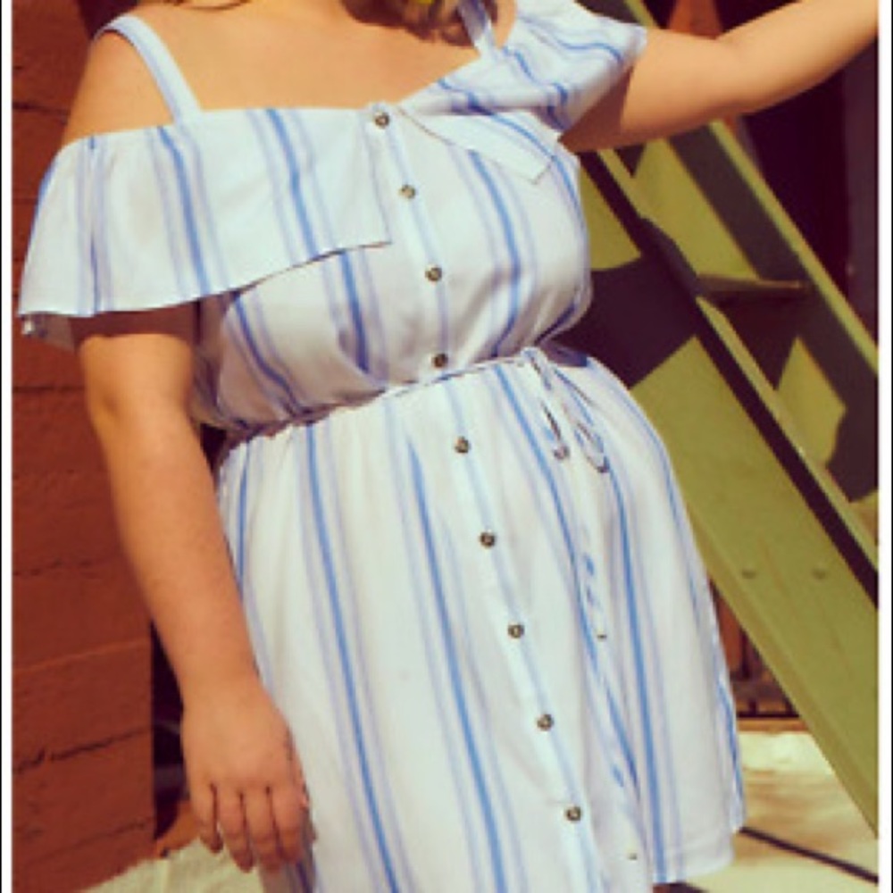 Striped summer dress